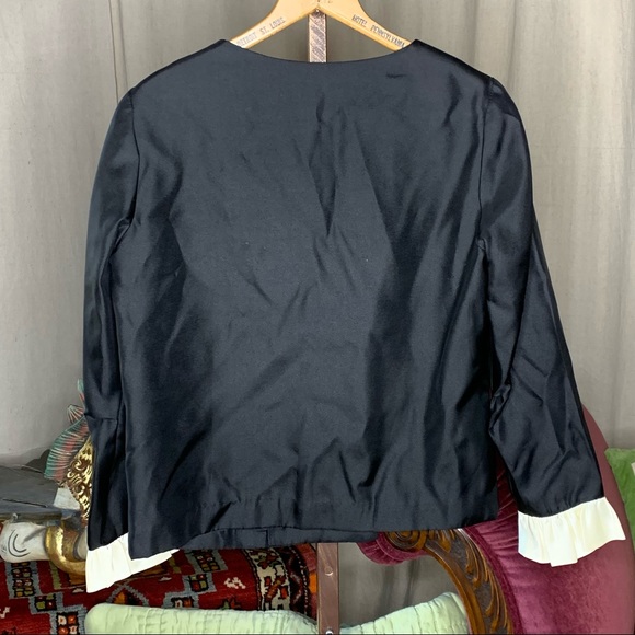 60s Ruffled Blouse - Picture 2 of 9